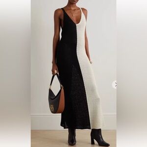 $850 NWT Zimmermann Clover Colorblock Crochet Maxi Dress